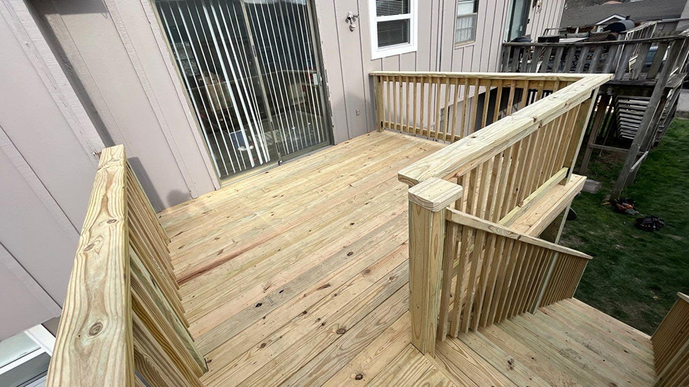 Pressure-Treated Deck